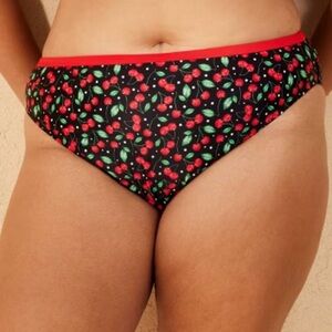 Cherry Print High Waisted Bikini Bottoms by wild fable